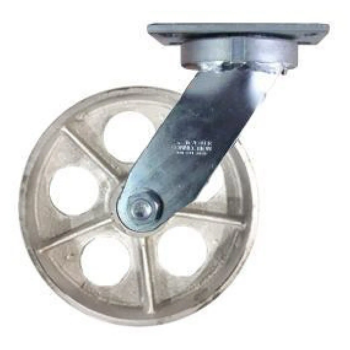 10" Kingpinless Cast Iron Swivel Caster
