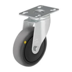 100 mm Electrically-Conductive TPR Swivel Caster