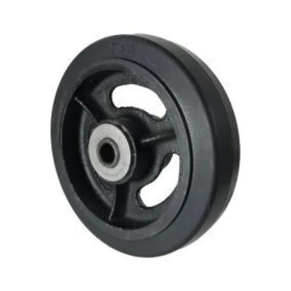6" Mold-On Rubber Wheel