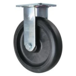 8" Neoprene Rigid Caster