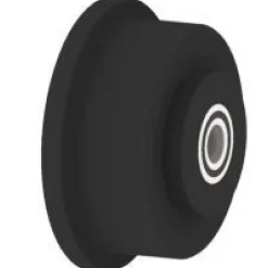 6" Nylon Flanged Wheel