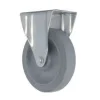 4" Performa Rubber Rigid Caster