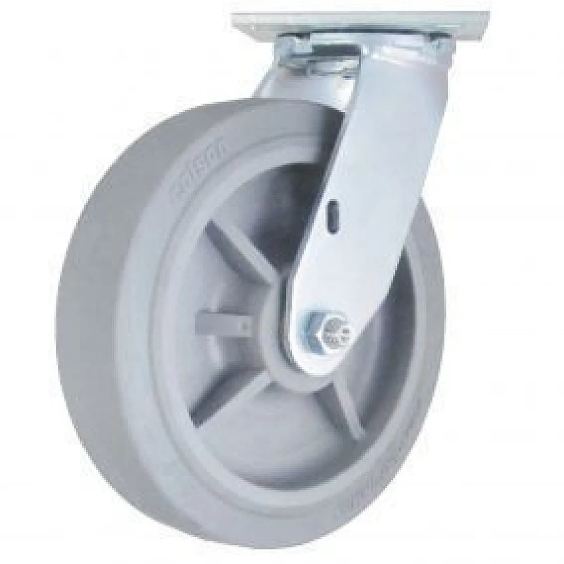 8" Performa Rubber Swivel Caster
