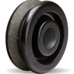 4" Phenolic V-Groove Wheel