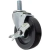5" Polyolefin Swivel Caster w/ Brake