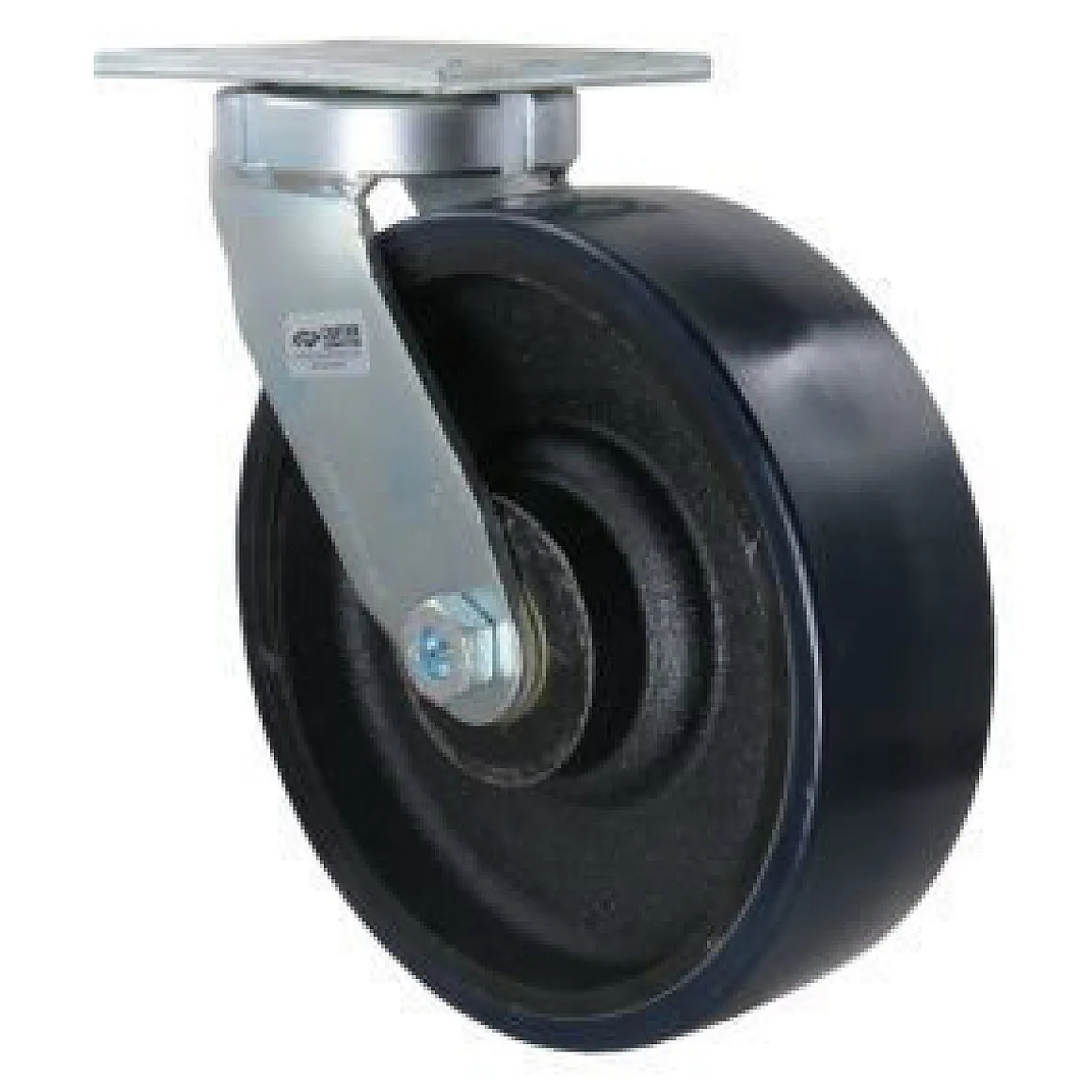 10" Polyurethane Kingpinless Swivel Caster