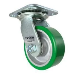 4" Polyurethane on Aluminum Swivel Caster