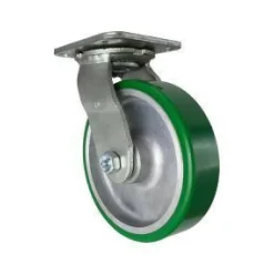 6" Polyurethane on Aluminum Swivel Caster