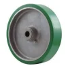 8" Polyurethane on Aluminum Wheel