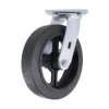8" Rubber on Steel Swivel Caster