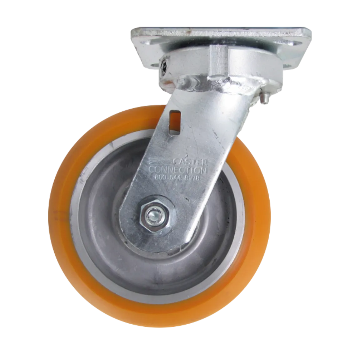6" Stainless Steel CC Apex Kingpinless Swivel Caster