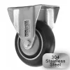 4" Stainless Steel CC Apex Rigid Caster