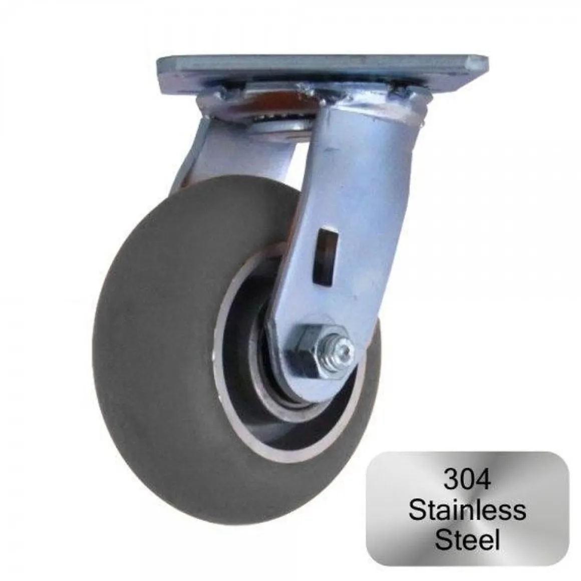 5" Stainless Steel CC Apex Swivel Caster