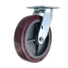 8" Stainless Steel Polyurethane Swivel Caster