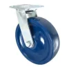 8" Stainless Steel Solid Polyurethane Swivel Caster