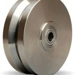6" Stainless Steel V-Groove Wheel