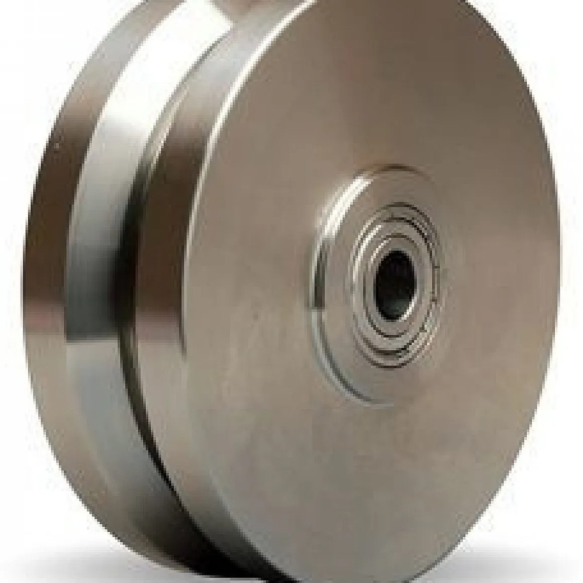 6" Stainless Steel V-Groove Wheel