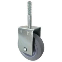 4" Thermoplastic Rubber Rigid Caster