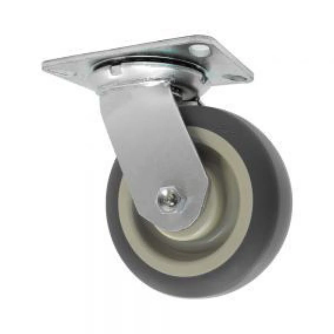 6" Thermoplastic Rubber Swivel Caster
