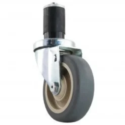 4" Thermoplastic Rubber Swivel Caster