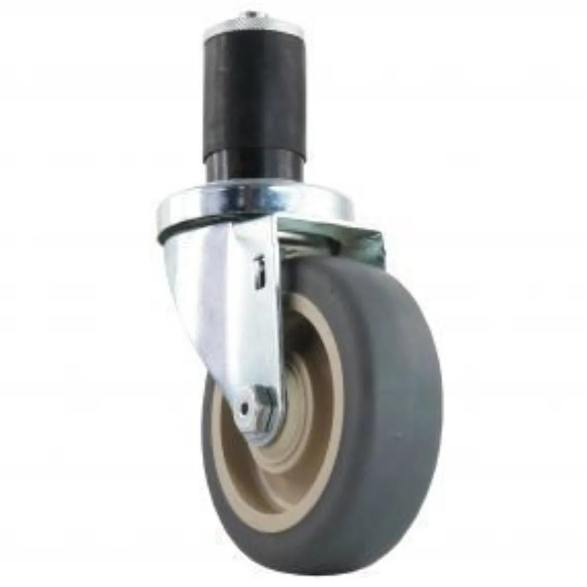 4" Thermoplastic Rubber Swivel Caster