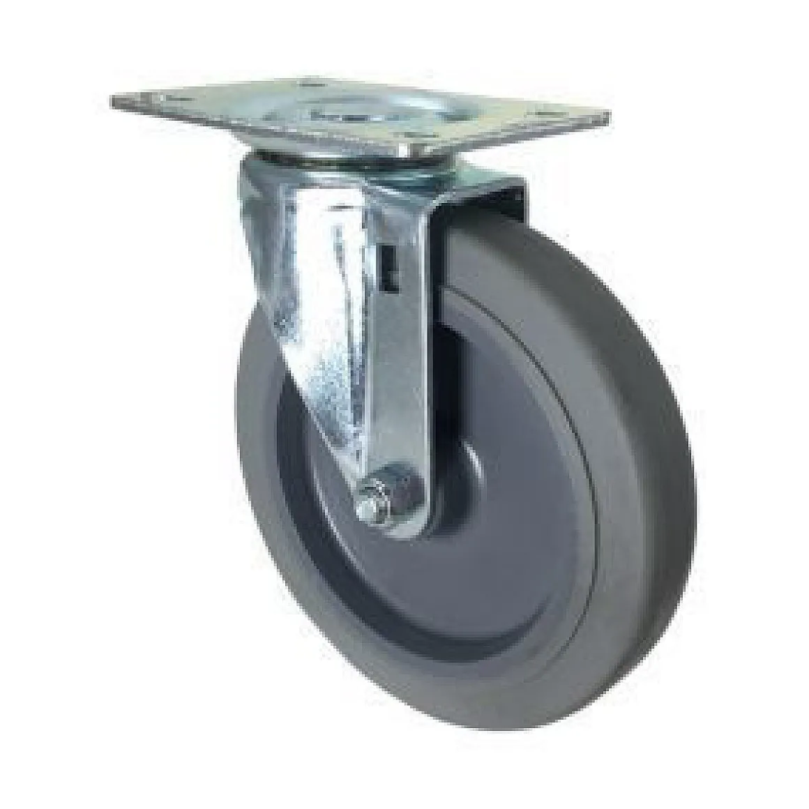 5" Thermoplastic Rubber Swivel Caster