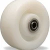 5" White Nylon Wheel