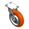 10" X 3" CC APEX HD KINGPINLESS SWIVEL CASTER