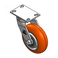 8" X 3" CC APEX HD KINGPINLESS SWIVEL CASTER 10-1/8 OVERALL HEIGHT
