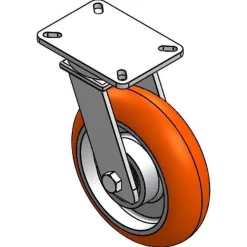 10" X 3" CC APEX HD SWIVEL CASTER OVERALL HEIGHT 12-1/2"