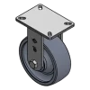 8" X 3" CC NYLEX RIGID CASTER OVERALL HEIGHT 10-1/2"
