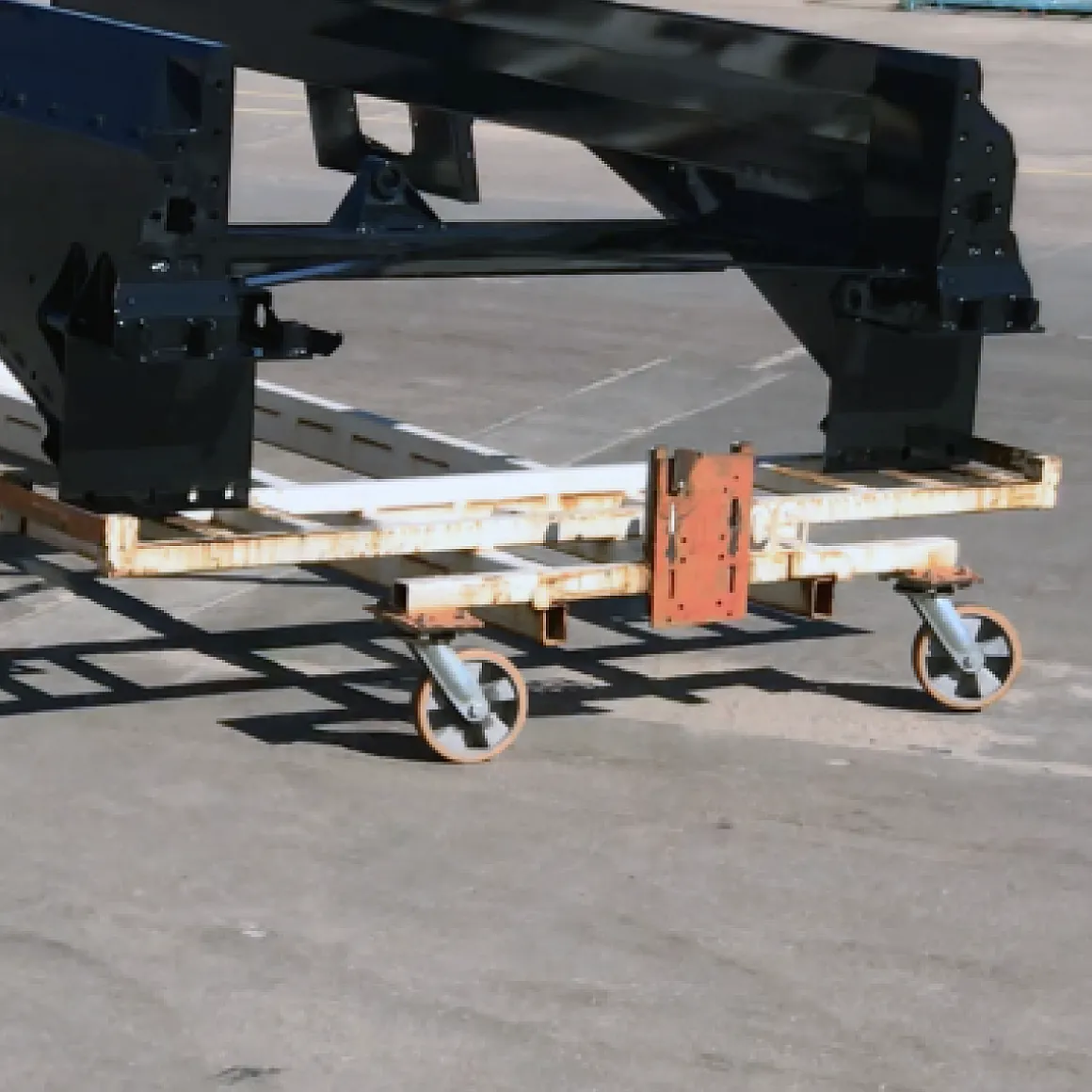 8" x 2" CC Stark Rigid Caster