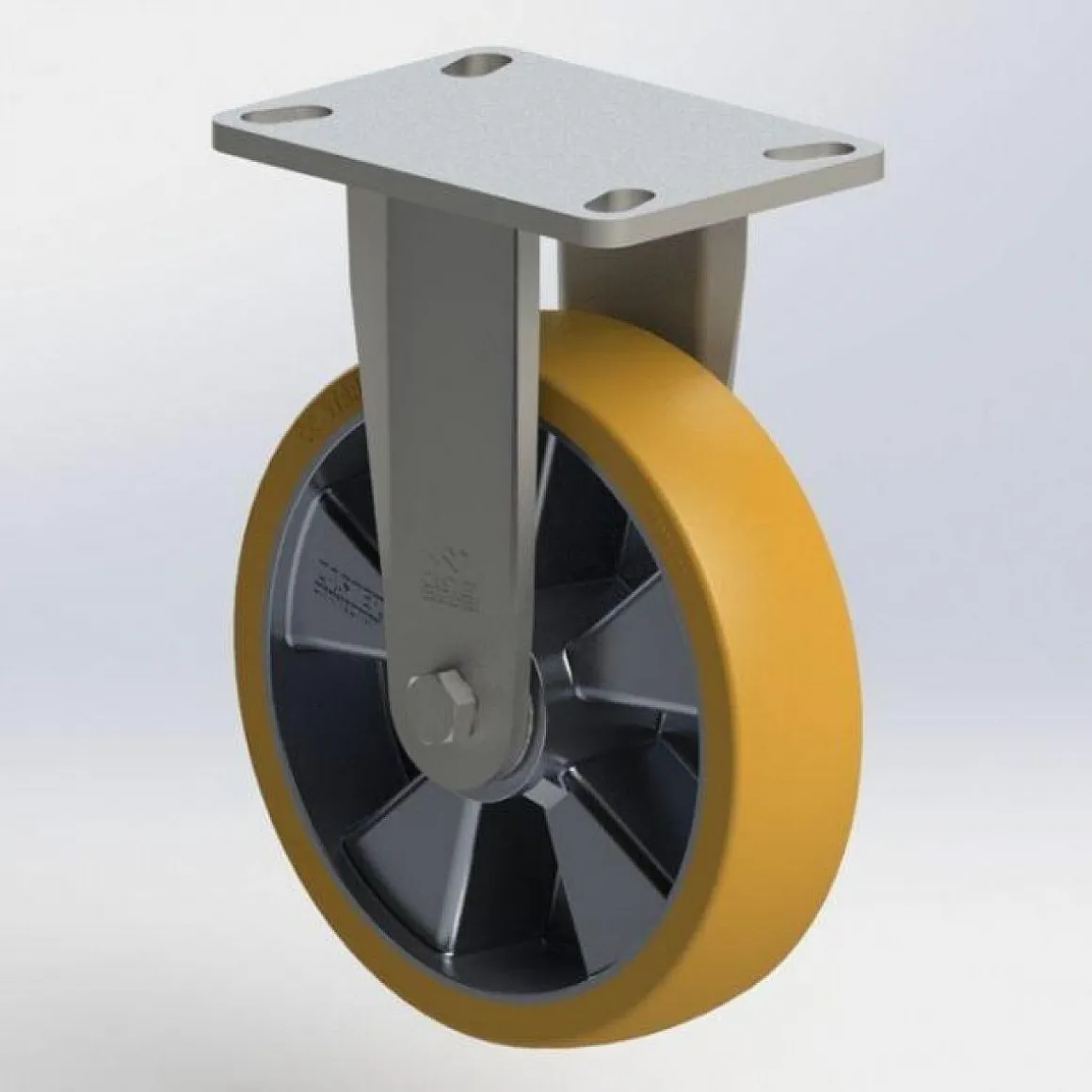 8" x 2" CC Stark Rigid Caster