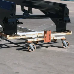 8" x 2" CC Stark Rigid Caster - FASTER CASTER - Online-Only