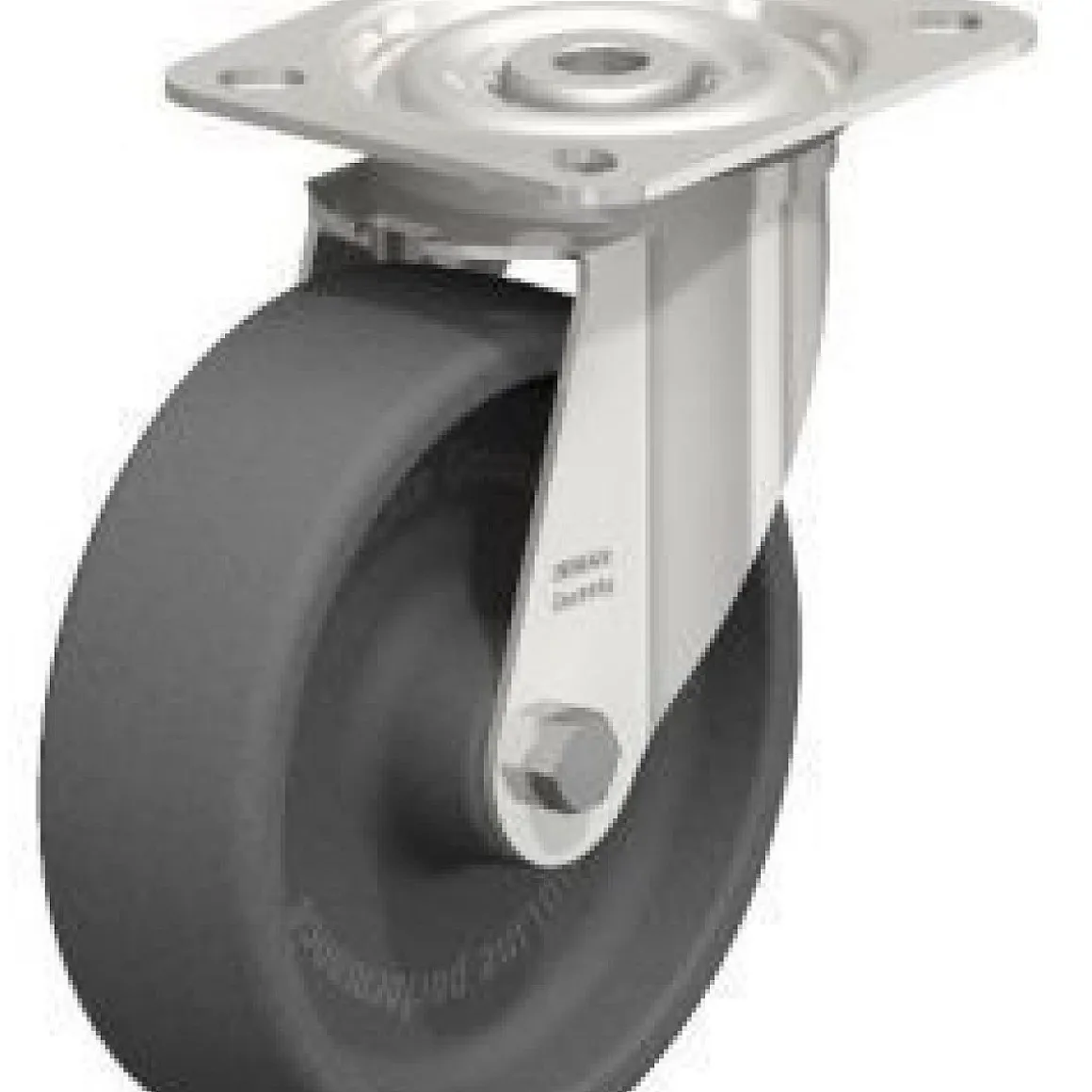 5" X 1-9/16" Nylon Swivel Caster