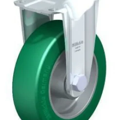 5" X 1-9/16" polyurethane-elastomer Rigid Caster