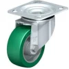 4" X 1-9/16" polyurethane-elastomer Swivel Caster
