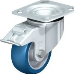 4" X 1-9/16" polyurethane-elastomer Swivel Caster