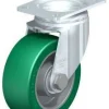 4" X 1-9116" polyurethane-elastomer Swivel Caster