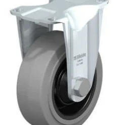 4" X 1-1/2" Rubber Rigid Caster