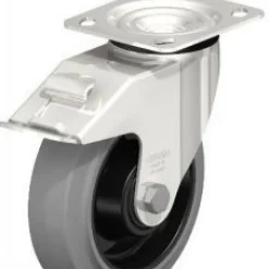 6-5/16" X 2" Rubber Swivel Caster