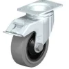 4" X 1-1/2" Rubber Swivel Caster