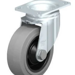 4" X 1-1/2" Rubber Swivel Caster
