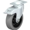 5" X 1-9/16" Rubber Swivel Caster
