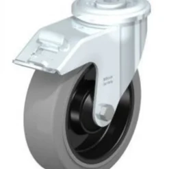 5" X 1-9/16" Rubber Swivel Caster