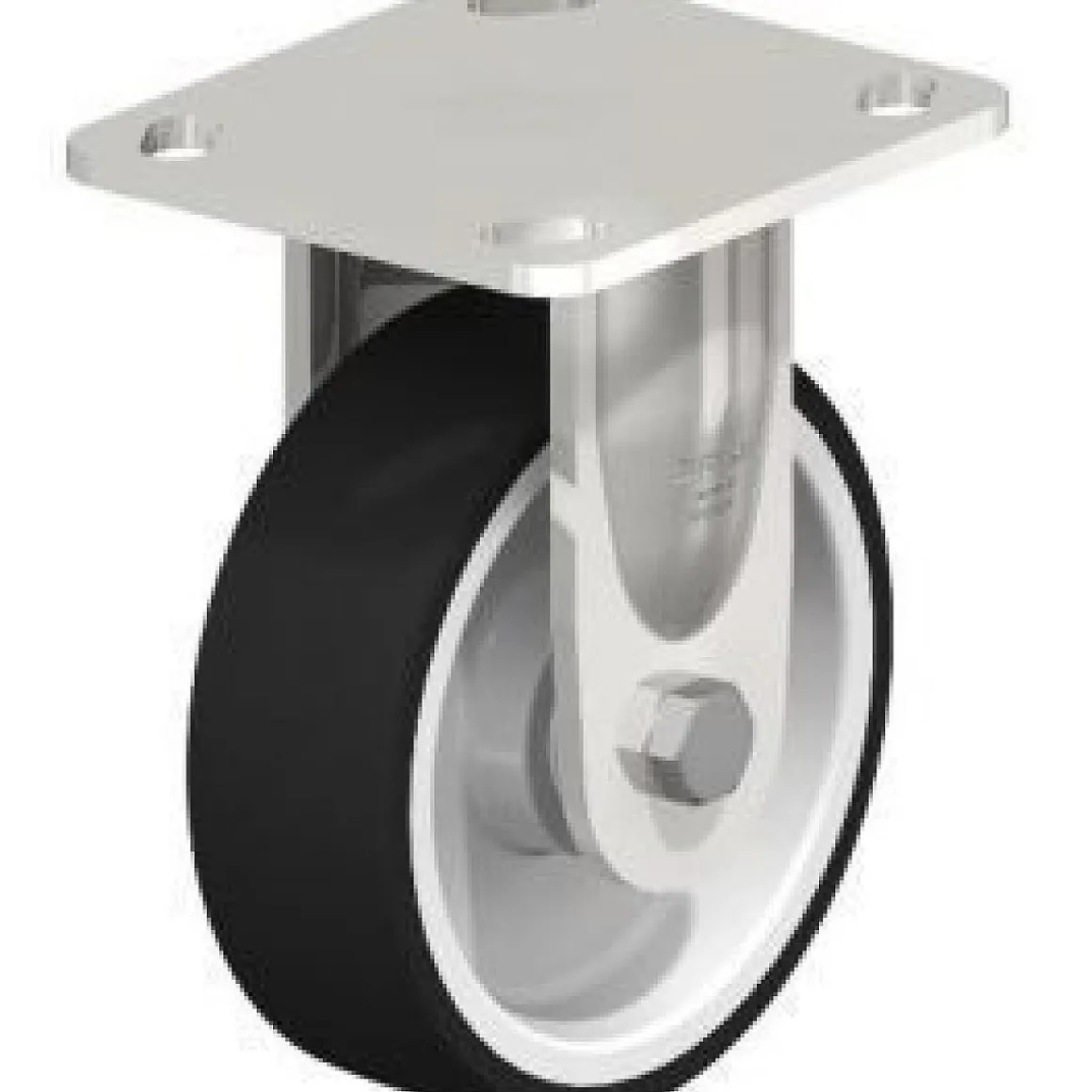 5" X 1-9/16" Thermoplastic Polyurethane Rigid Caster