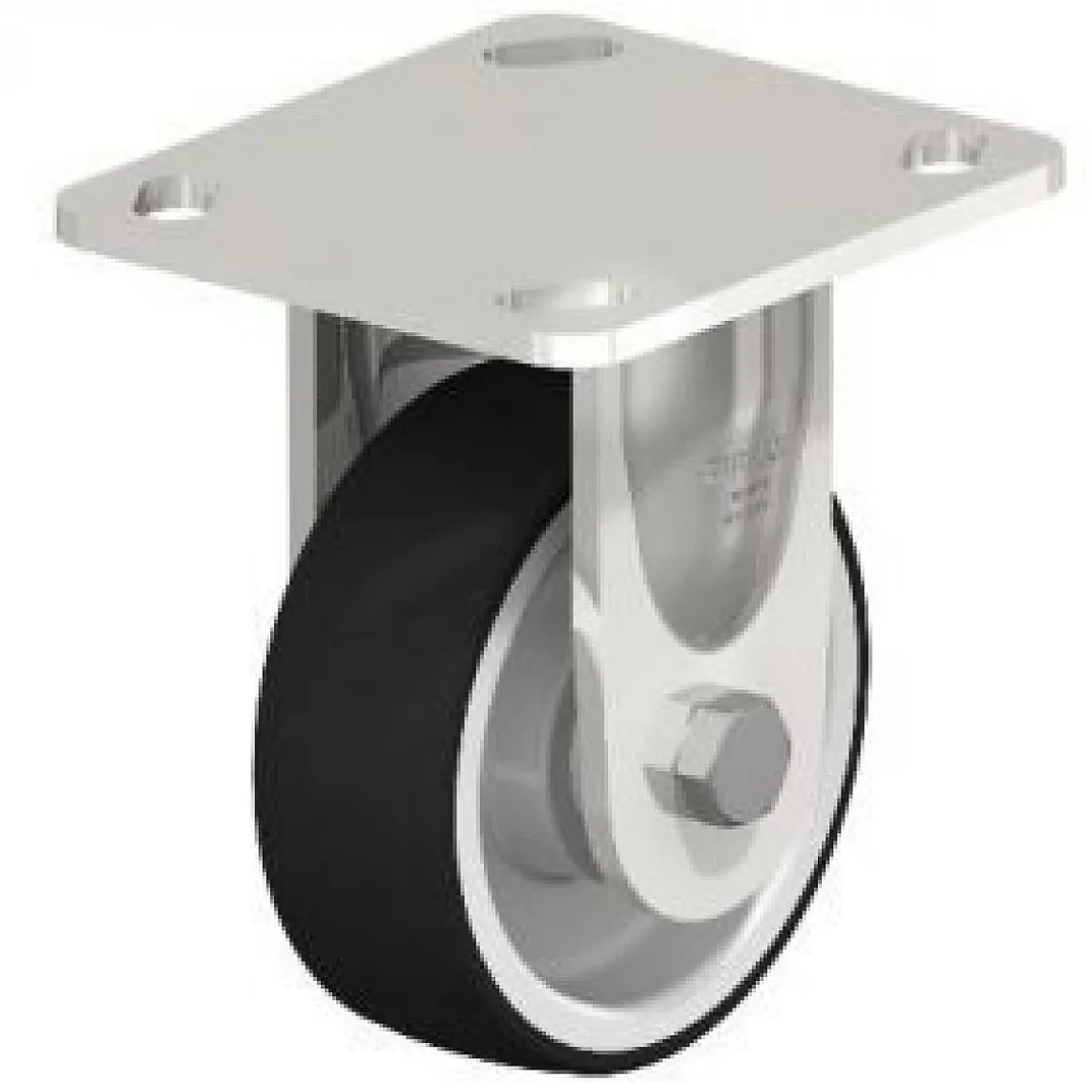 4" X 1-3/8" Thermoplastic Polyurethane Rigid Caster