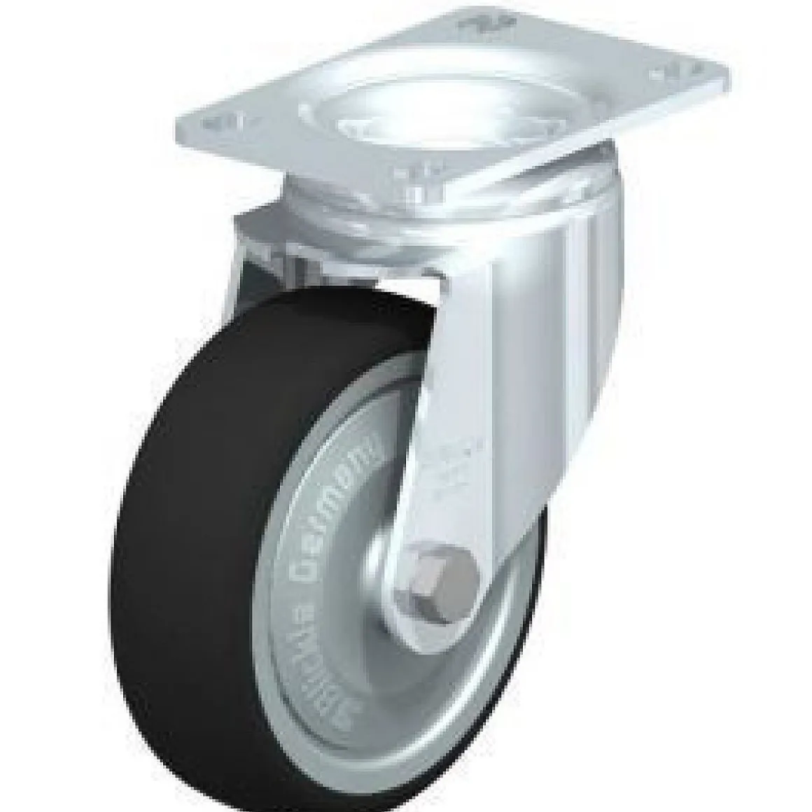 4" X 1-1/4" Thermoplastic Polyurethane Swivel Caster